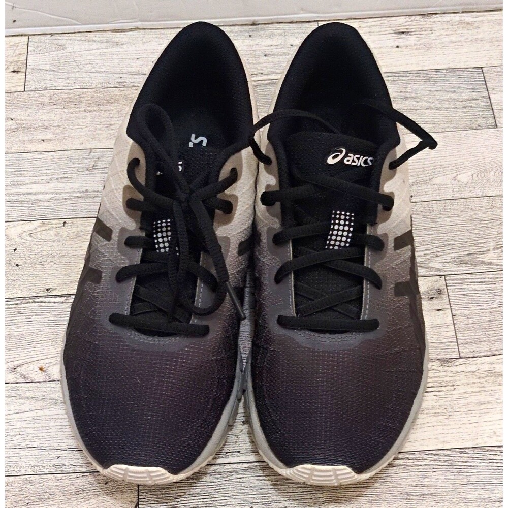 ASICS GEL-Quantum Low Top Lace-Up Athletic Sneakers Black/Gray/White 1022A098